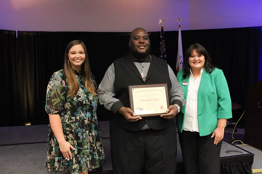 Click to Read Jermaine Riley Named Wiregrass’s 2025 EAGLE Student Photo for Jermaine Riley Named Wiregrass’s 2025 EAGLE Student
