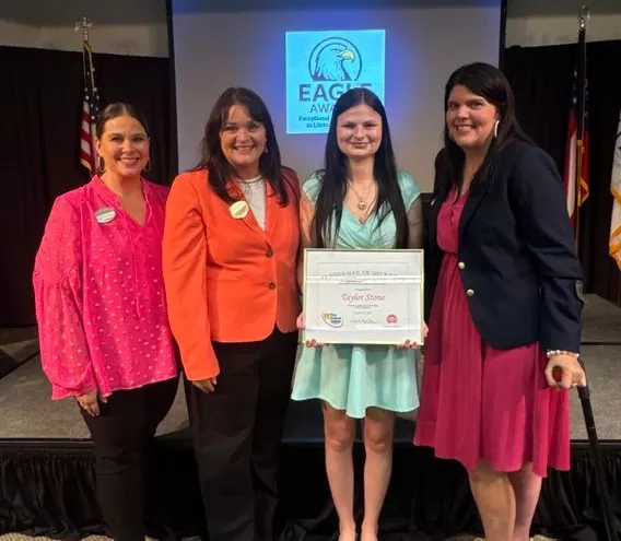 Photo for Taylor Stone Named 2026 EAGLE Student of the Year for Wiregrass Georgia Technical College